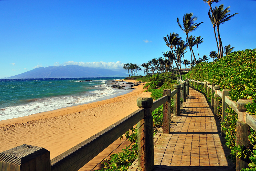 wailea hawaii beach walk