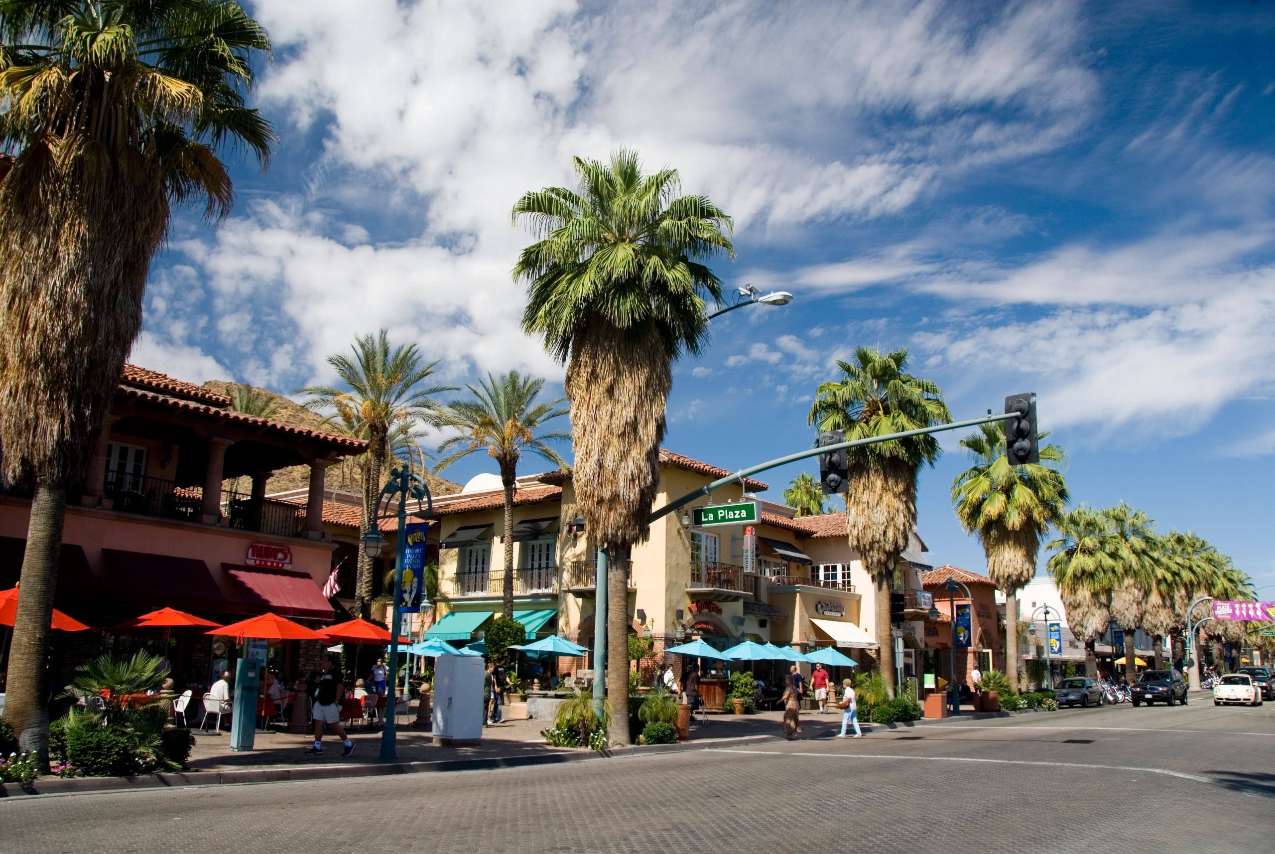 Palm Springs California downtown