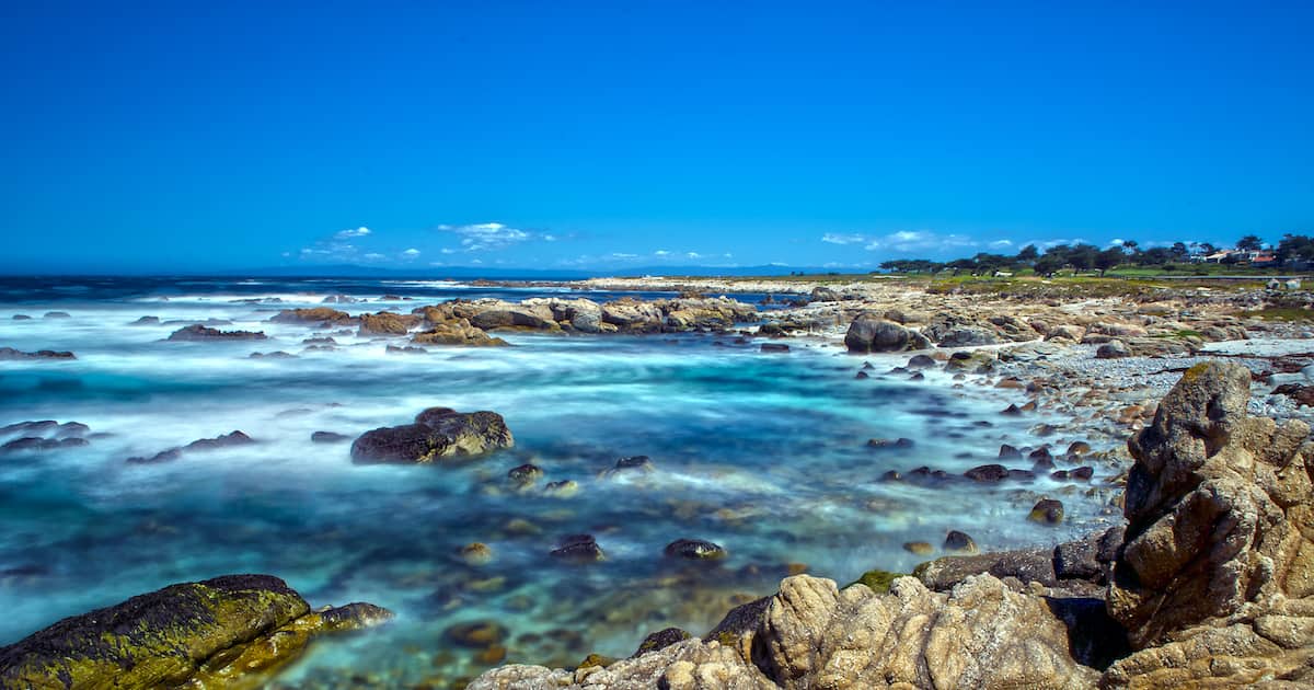 17 Miles Drive at Highway 1 in California is one of the beautiful views you can stop and see while on a road trip from San Francisco to Los Angeles.