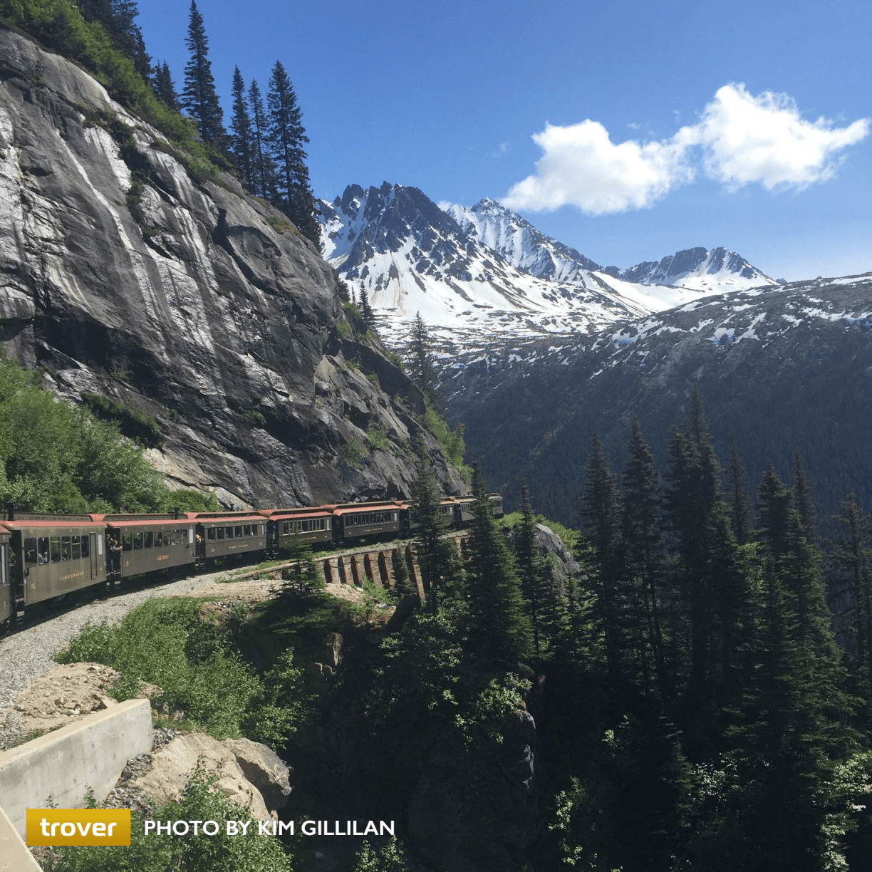 White Pass, Skagway, Alaska. Photo via Trover/Kim Gillilan