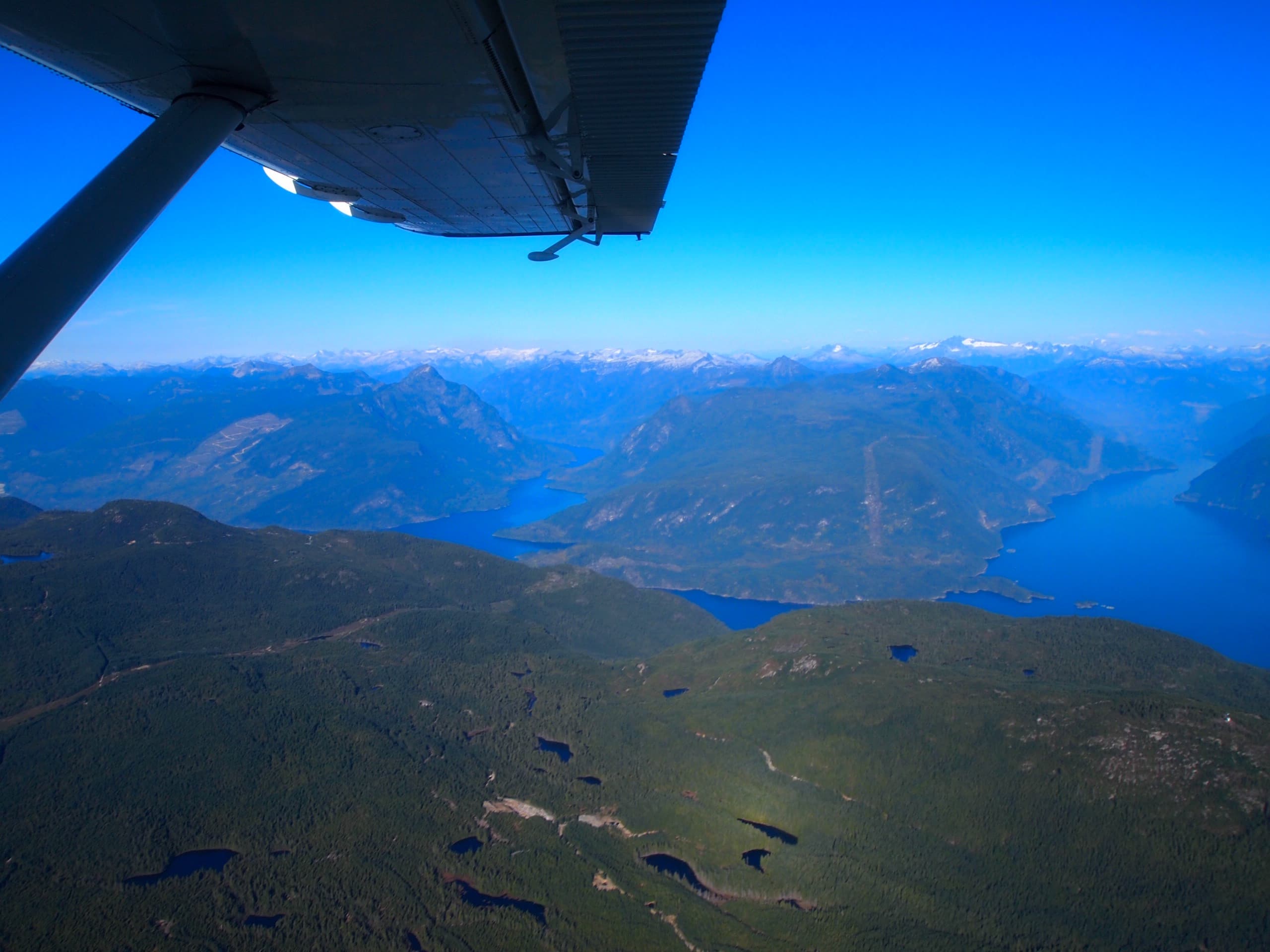 British columbia's rugged coastline