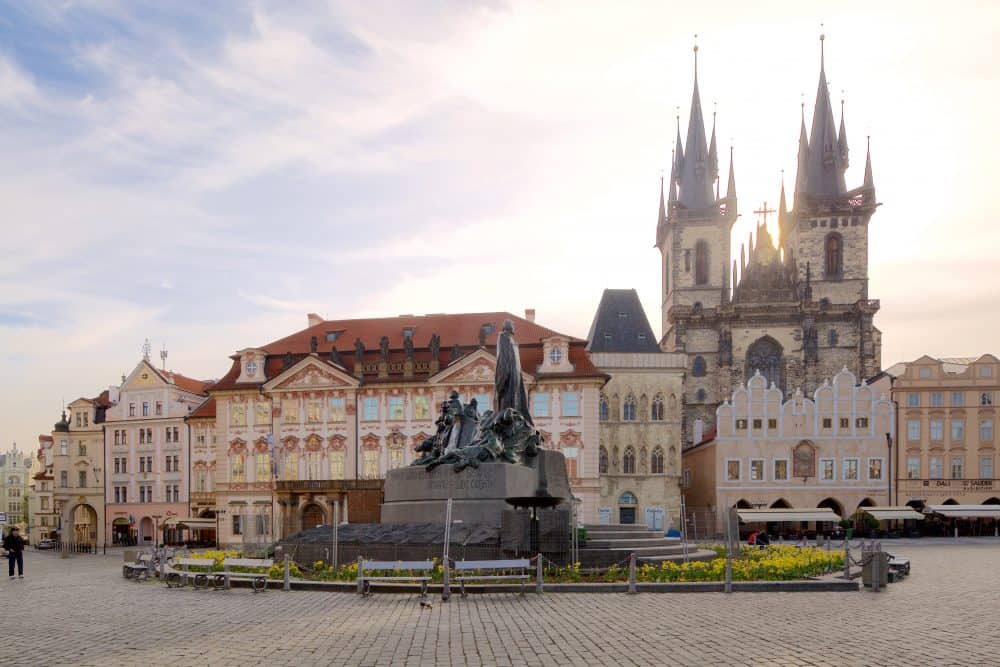 Gothic Church of Our Lady before Tyn in Prague