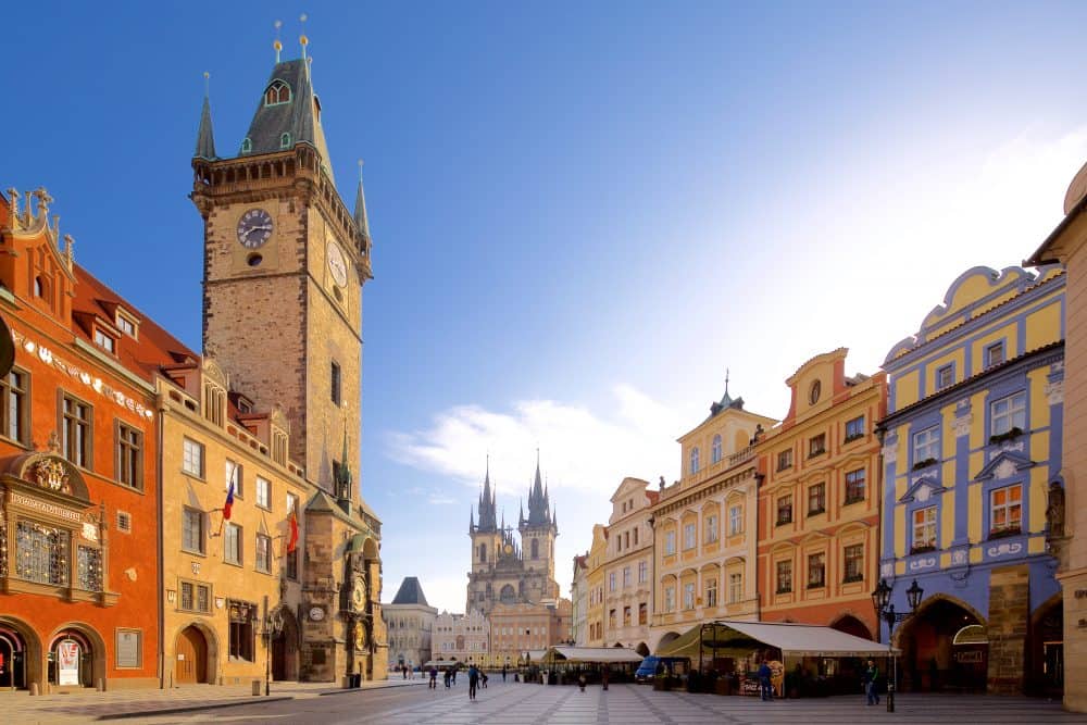 Old Town Hall Tower in Prague