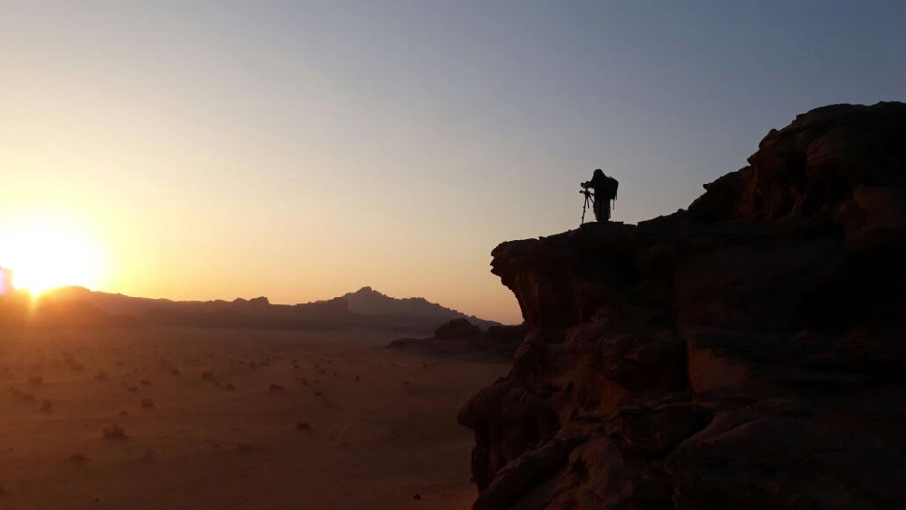 Sunset in Jordan. An Expedia photographer captures the last remaining day light. 
