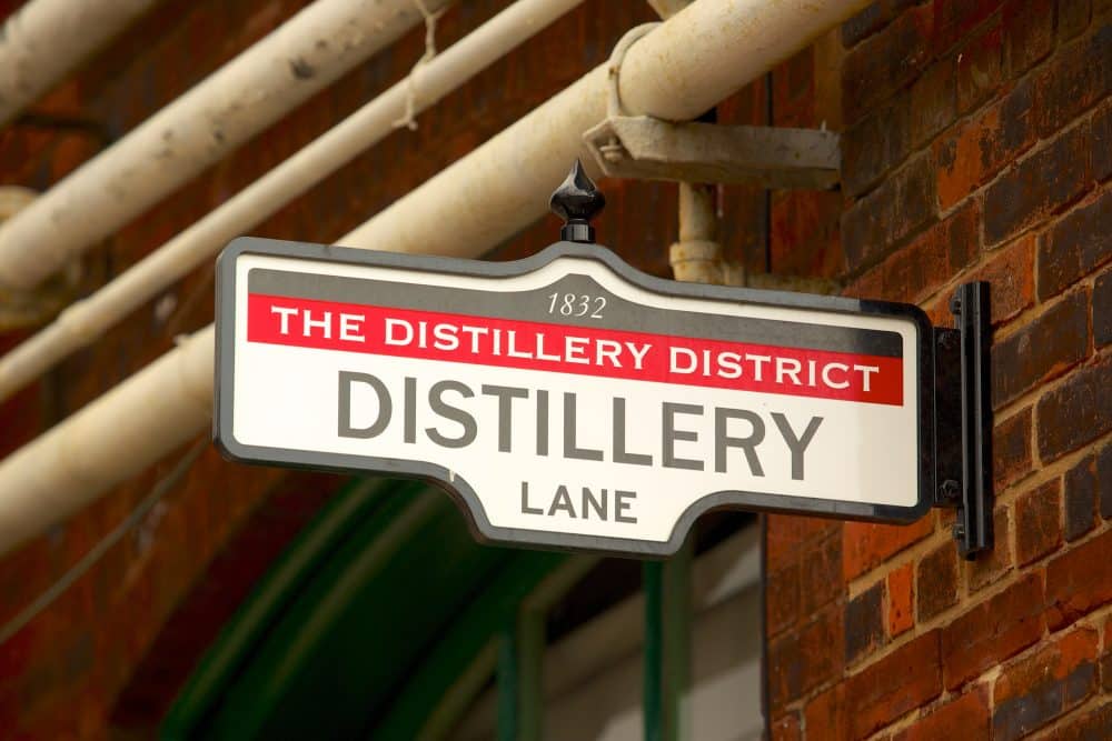 Distillery Historic District in Toronto