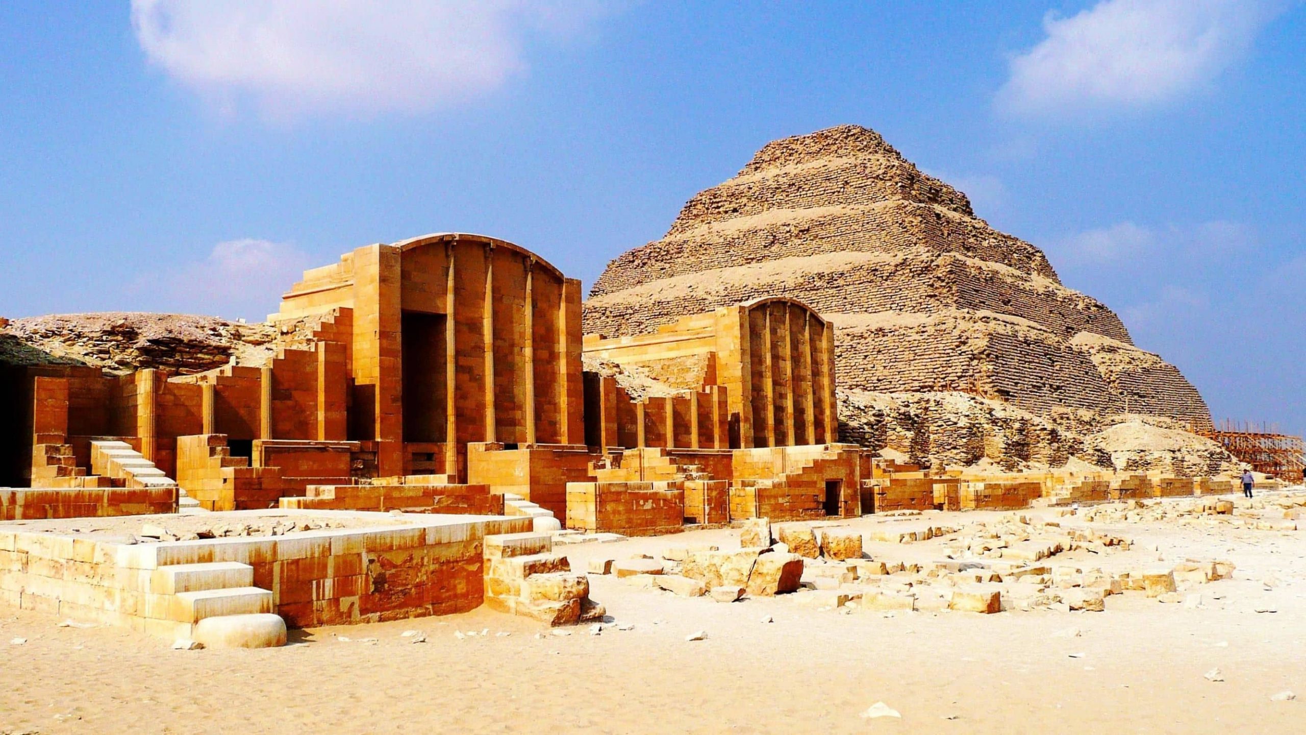 Saqqara Necropolis in Memphis, Egypt