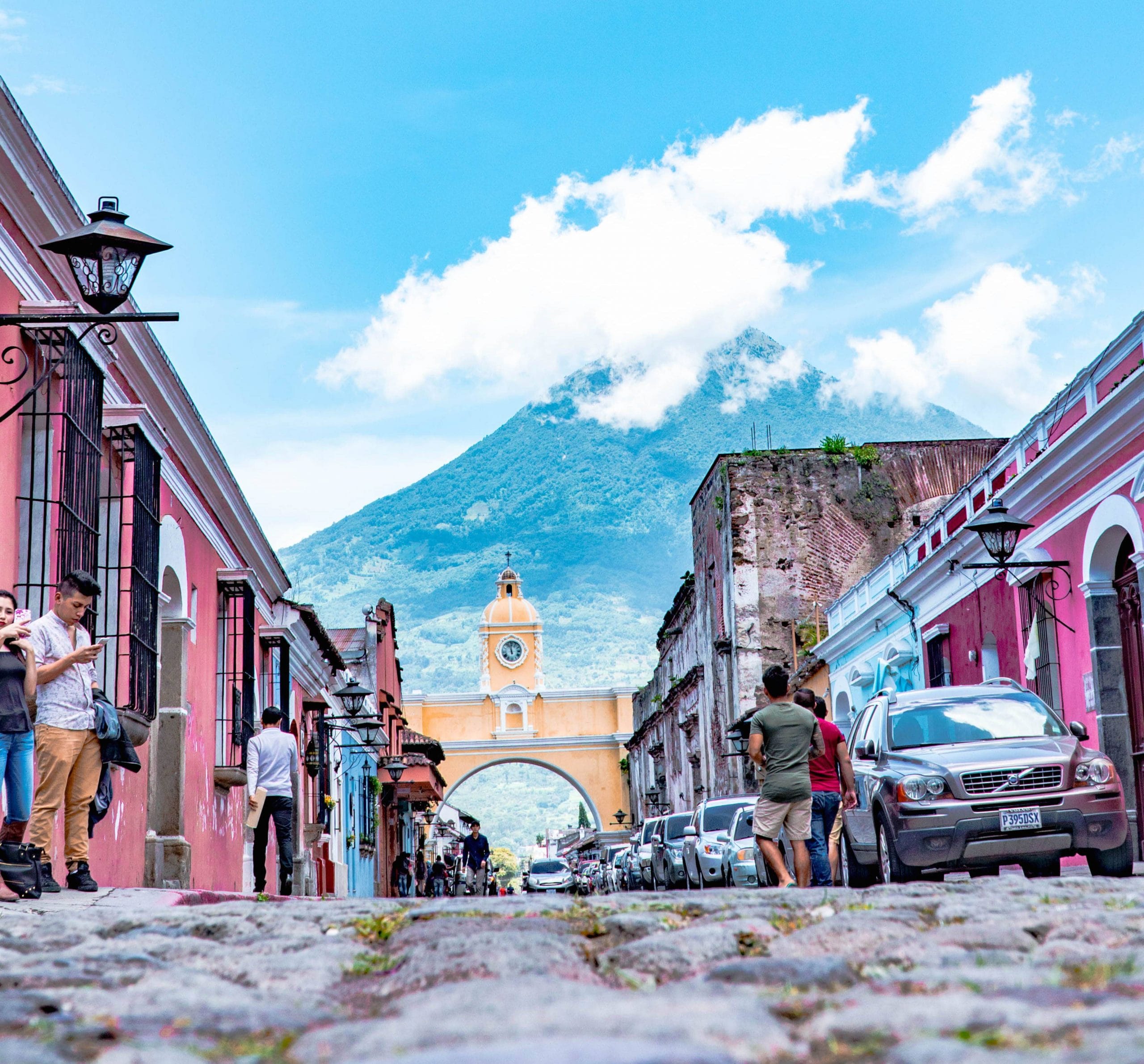 Walking historic Antigua, Guatemala