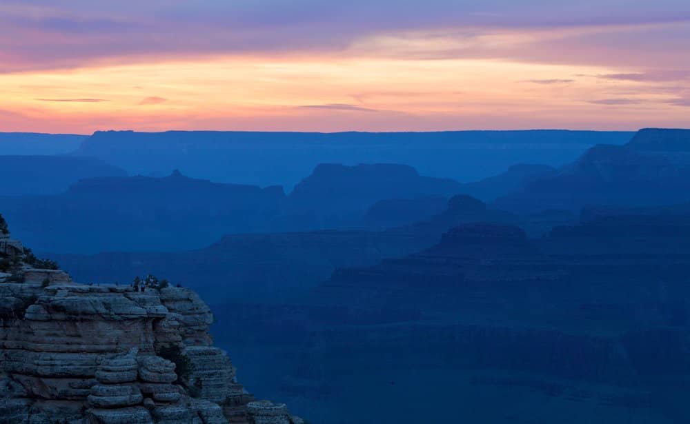 The Grand Canyon National Park in Arizona