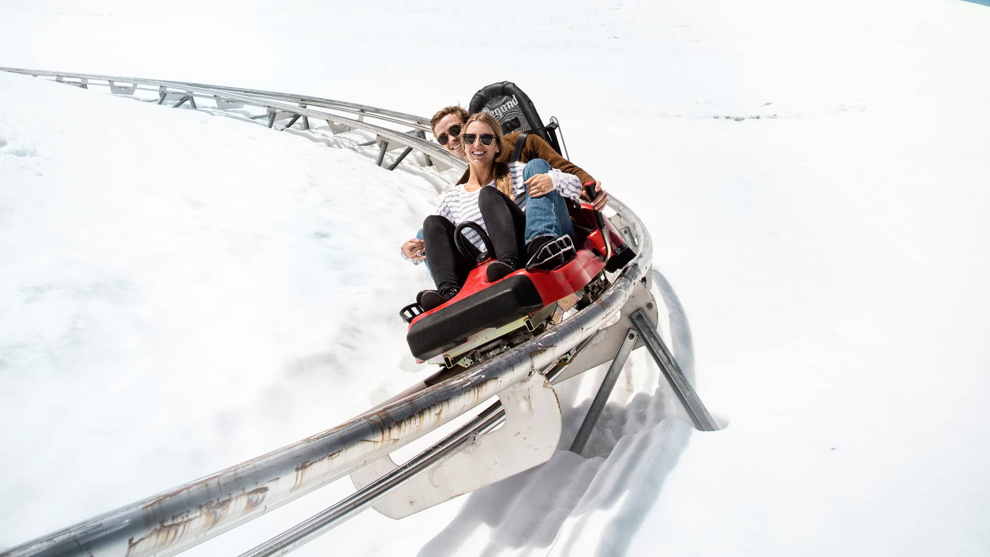 Sledding at one of the Best Ski Resorts in the World