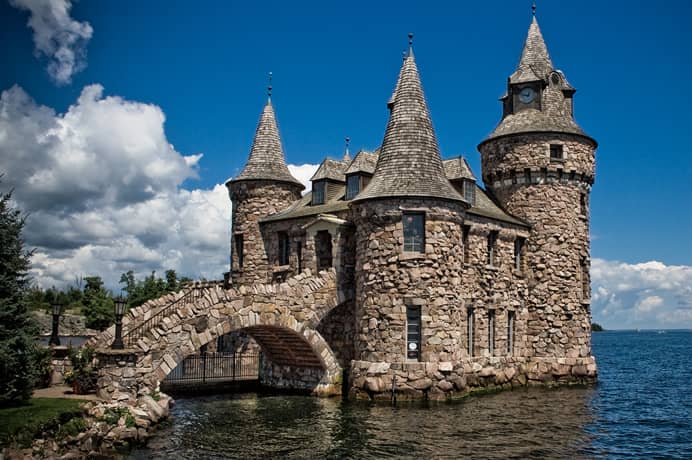 The spires of Boldt Castle in New York make it easy to imagine yourself at Riverrun