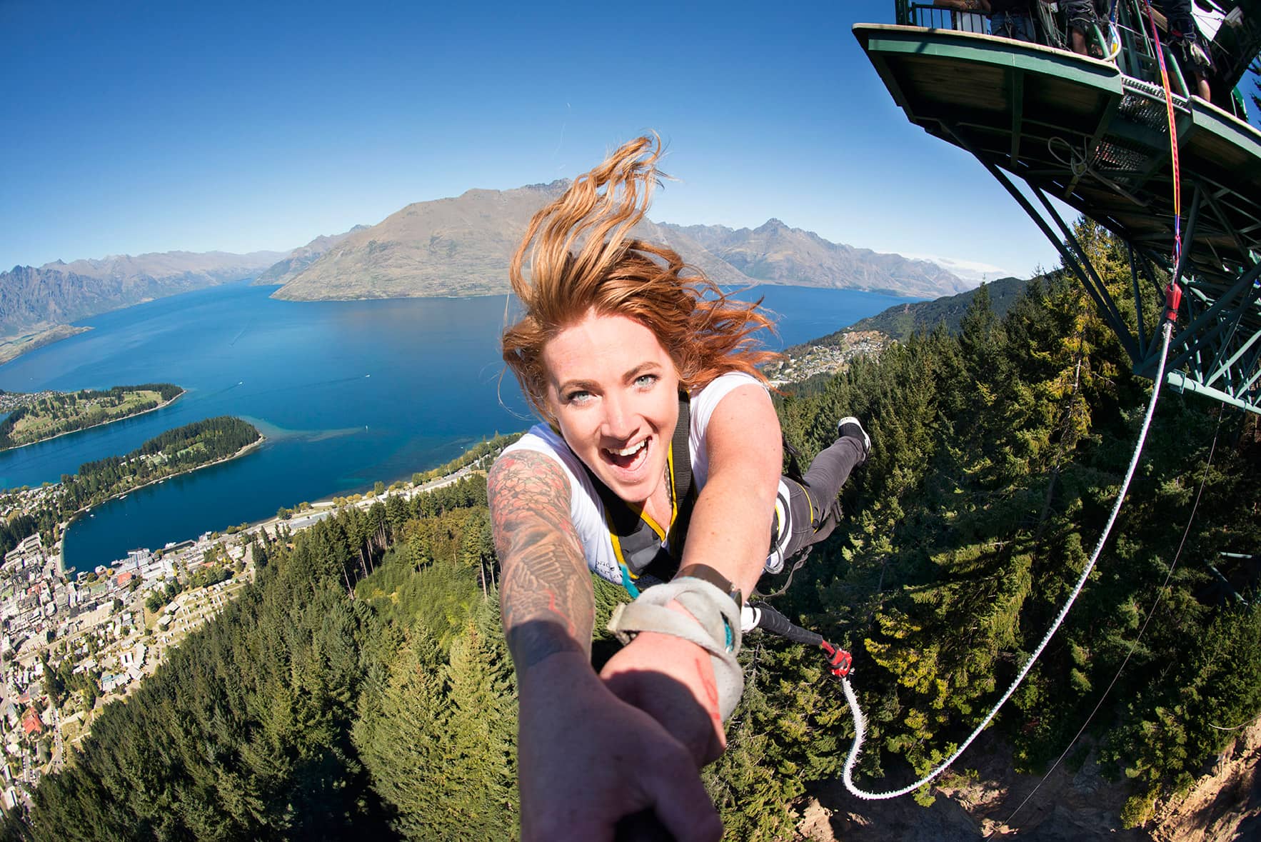 Bungy Jumping in New Zealand