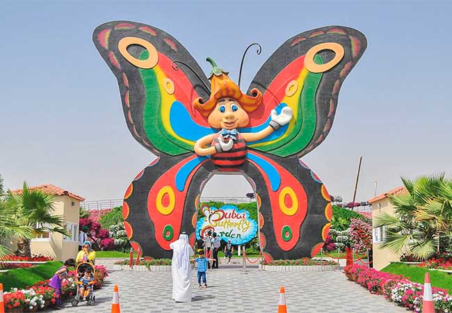 Entrance the Butterfly Garden in Dubai