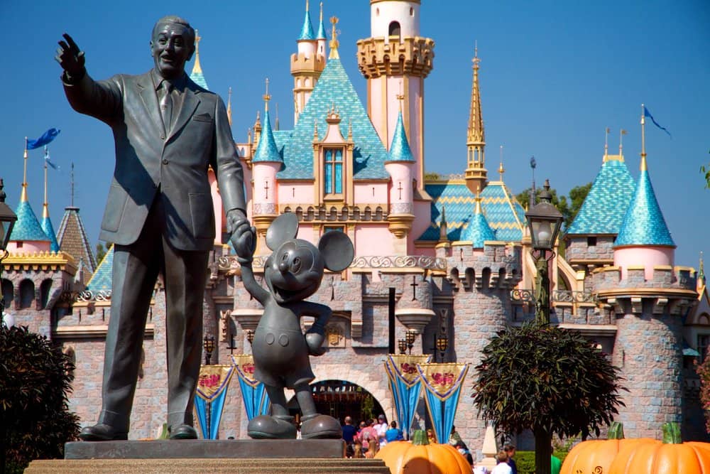 Disneyland Theme Park in California