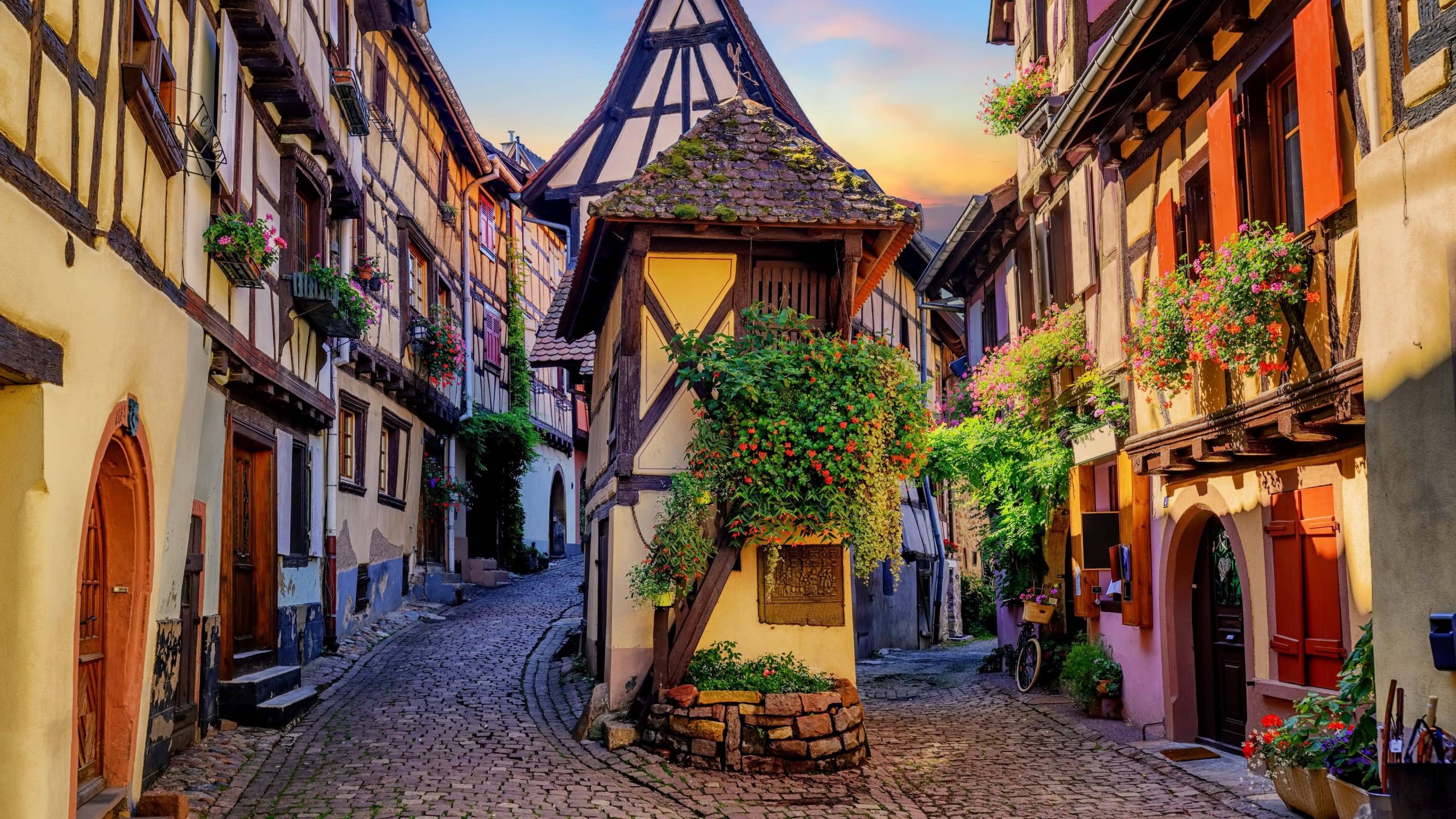 One of the fairy-tale places in the Alsace Region of France