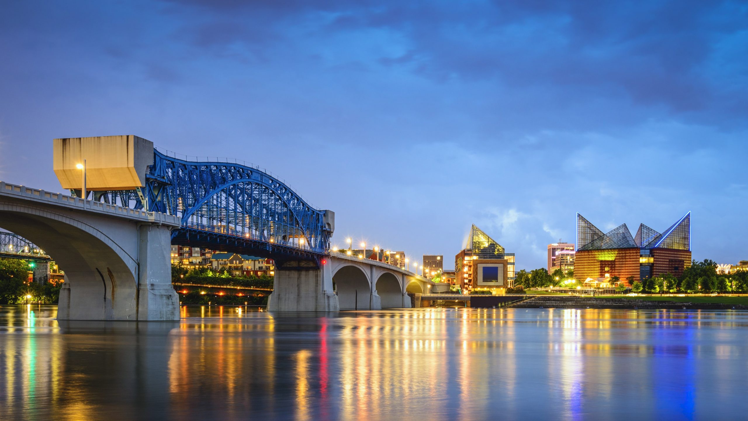 Chattanooga, Tennessee at night