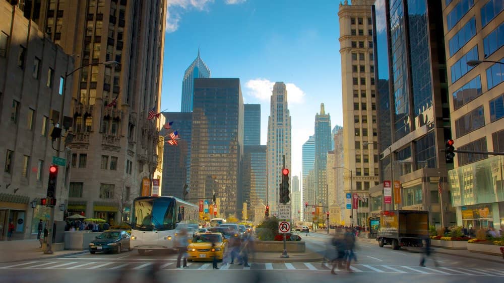 Chicago Magnificent Mile in Illinois