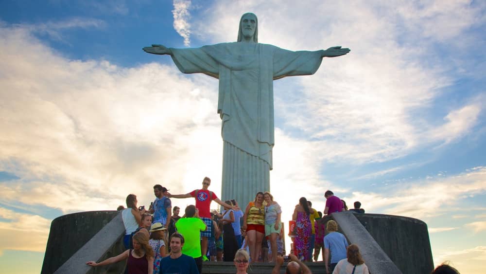 Christ The Redeemer in Rio De Janeiro, Brazil