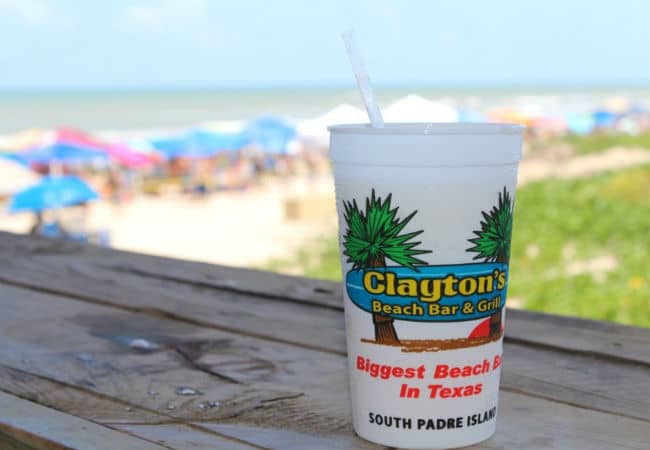 Celebrate with a drink in South Padre Island
