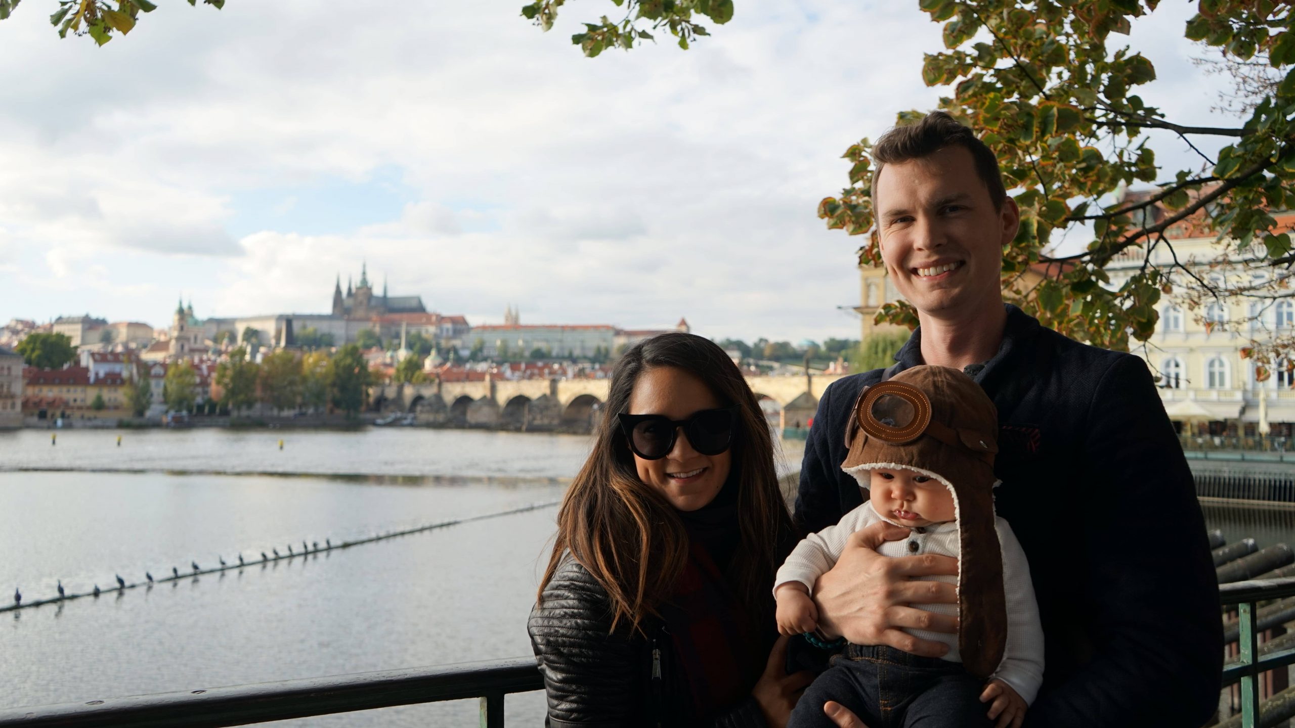 Exploring Prague with baby-in-tow