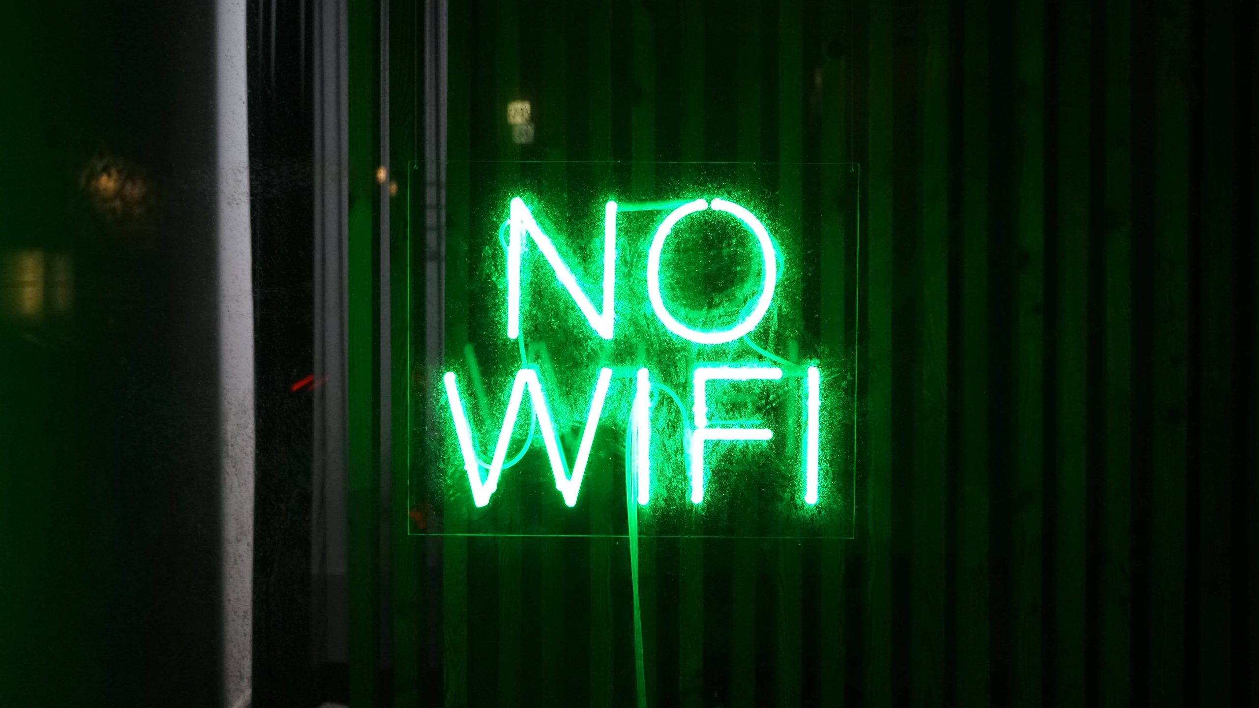 No Wi-Fi? Big problem. 