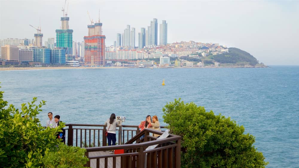 City View from Dongbaek Park, South Korea 