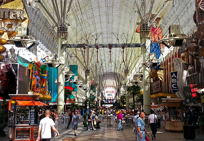 Fremont Street Experience in Las Vegas