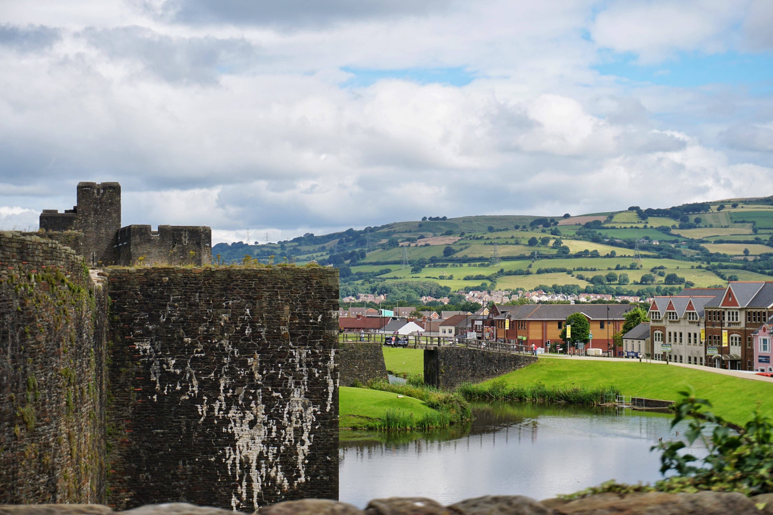 Caerphilly town