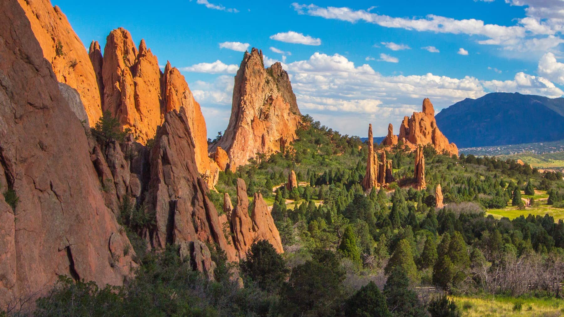 Garden of the Gods in Colorado Springs