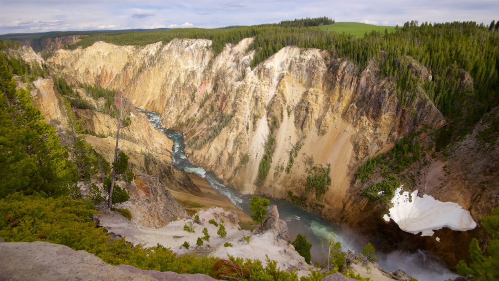 Grand Canyon of Yellowstone in the USA