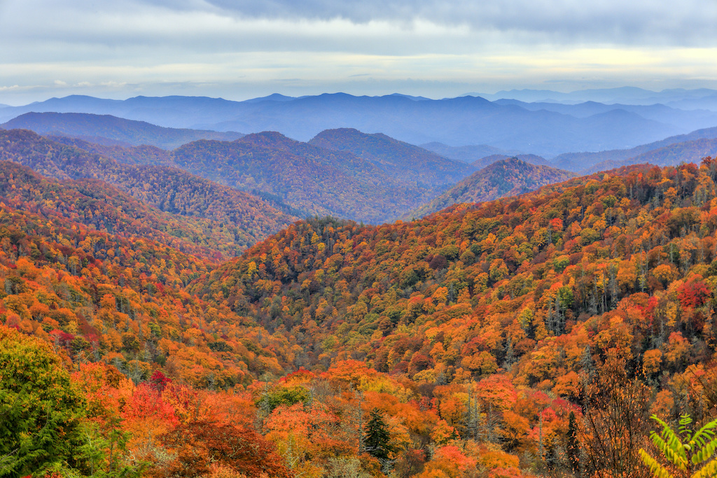 Great Smoky Mountains, North Carolina and Tennessee