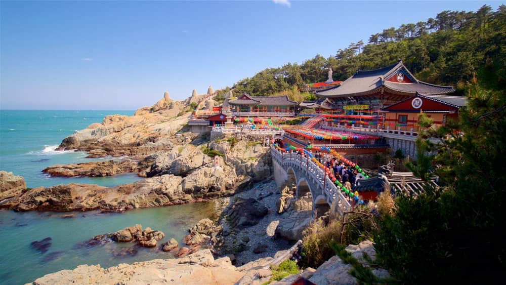 The Haedong Yonggungsa Temple in South Korea