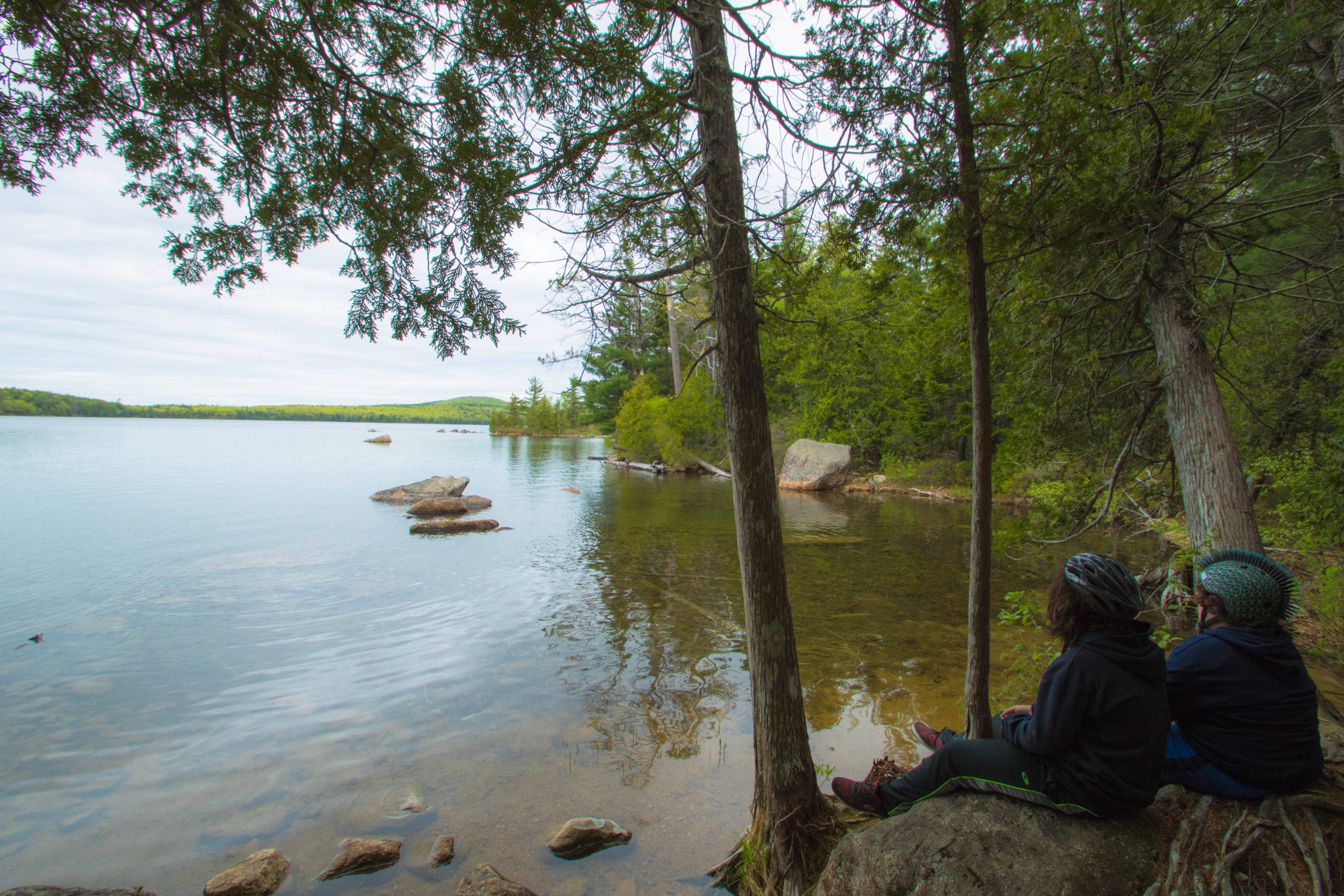 Resting along the coast of Eagle Lake