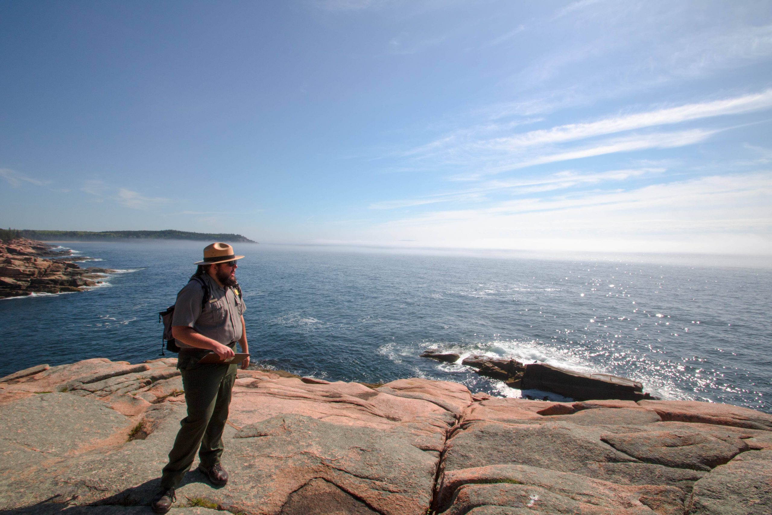 Ranger -led tour. Acadia National Park. 