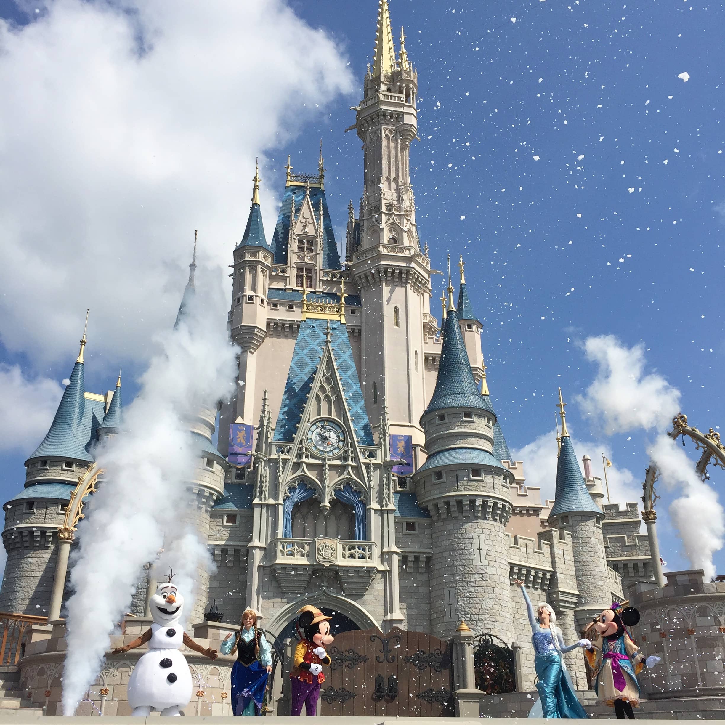 Walt Disney World Castle Salt & Pepper Shakers