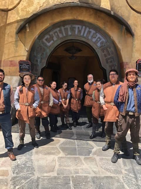 Star Wars Galaxy's Edge Cast