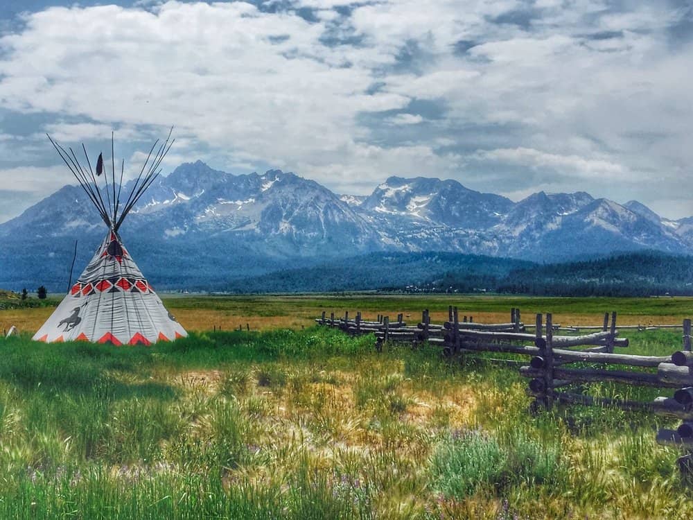 Sawtooth National Recreation Area in Idaho