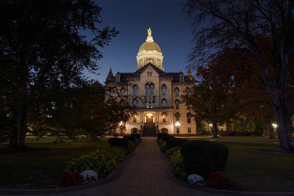 notre dame university in indiana