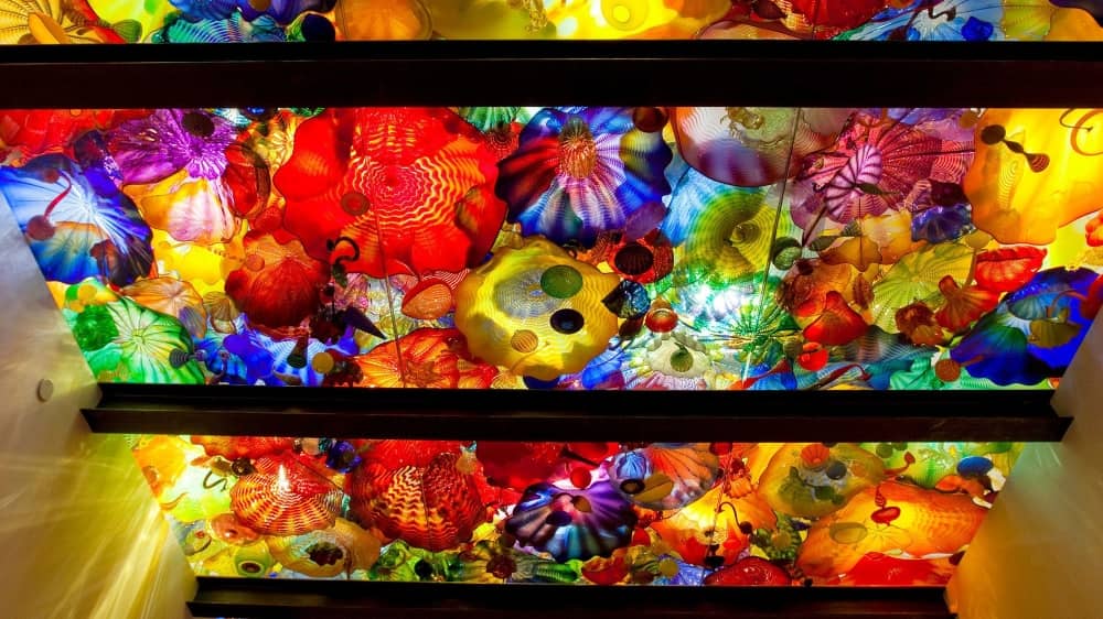 Inside Chihuly Garden and Glass in Seattle