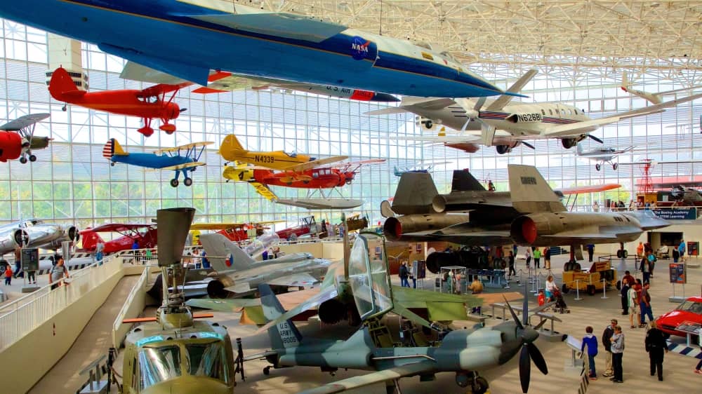 Inside the Museum of Flight in Seattle
