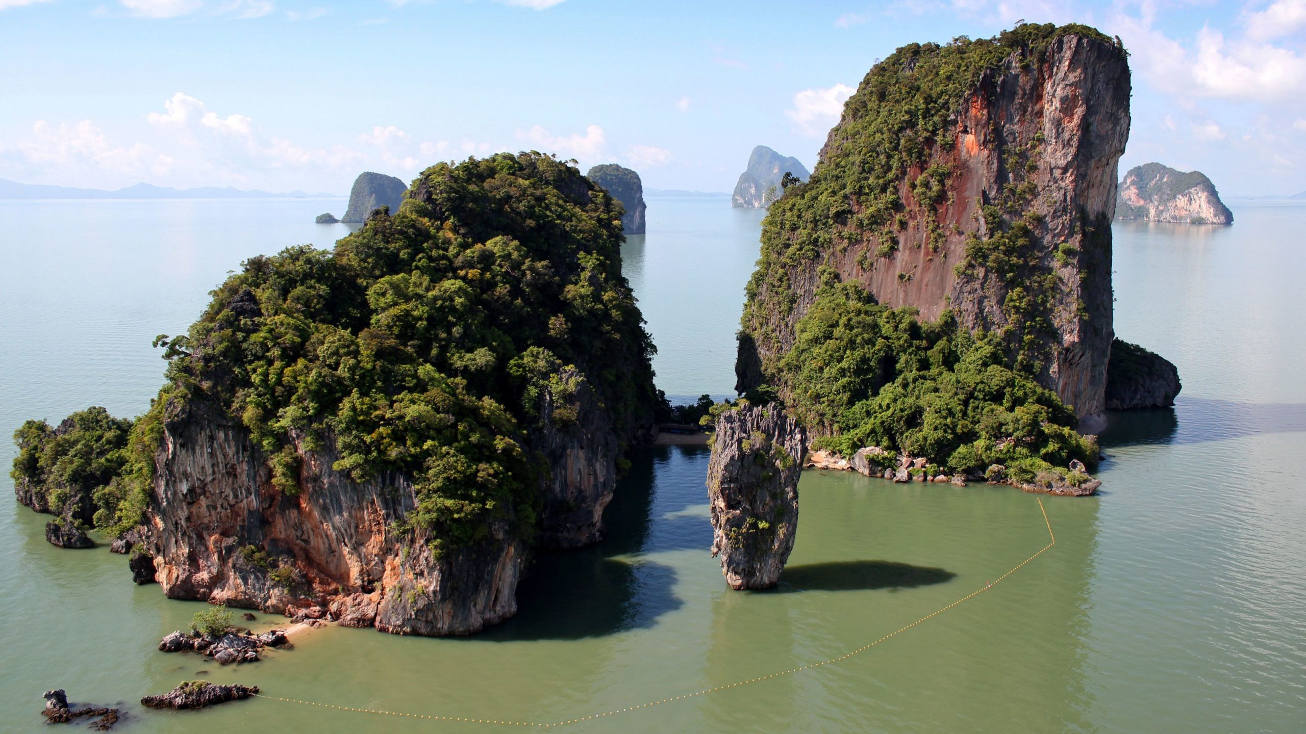 James Bond Island seen from above