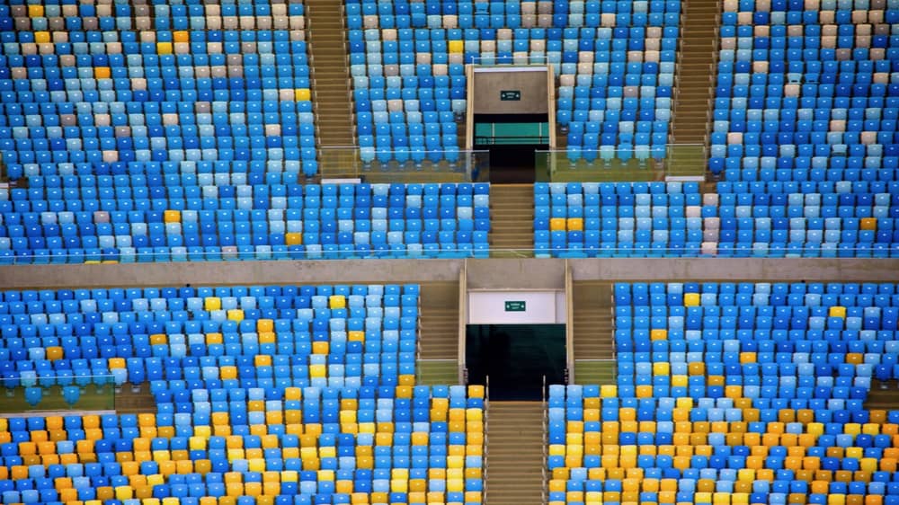 Maracana Football Stadium in Rio de Janeiro Brazil