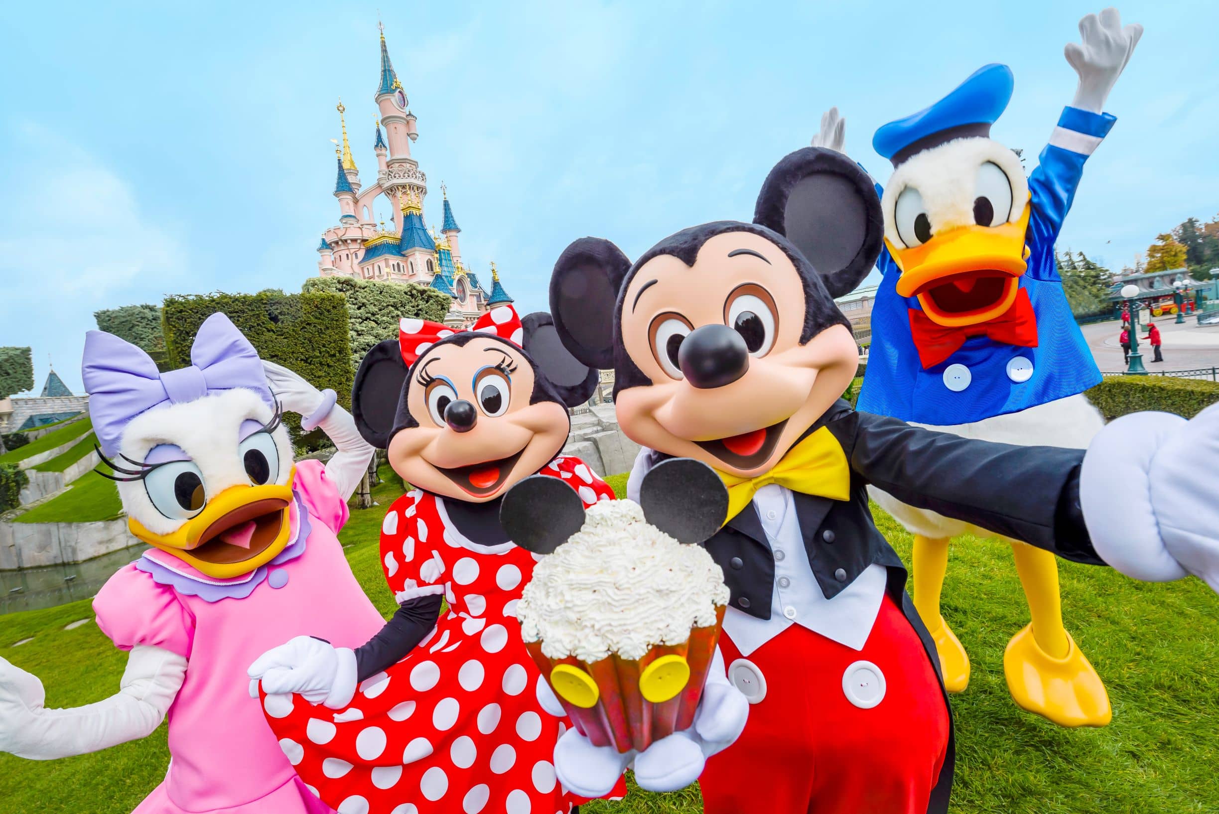 Mickey and friends celebrate his 90th birthday at Disneyland Paris