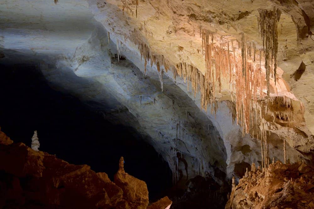 The Carlsbad Canyons National Park in New Mexico