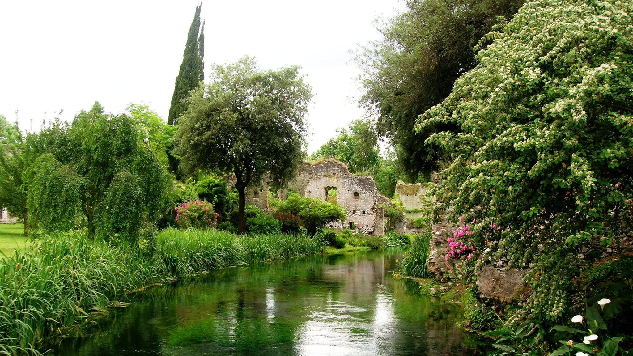 The Garden of Ninfa in bloom