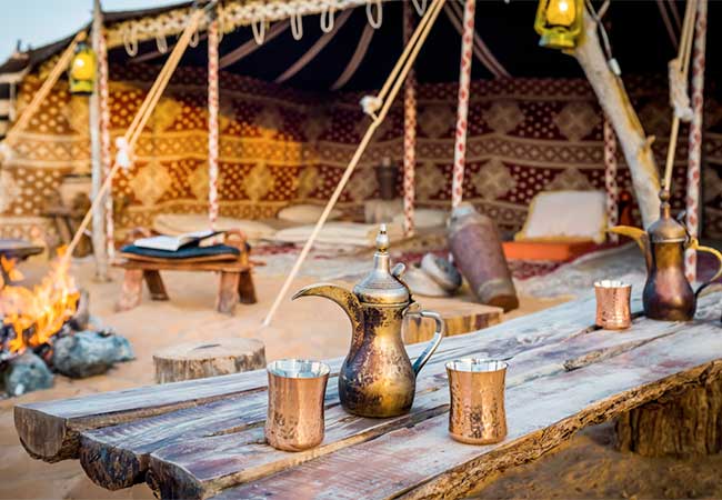 Desert Camp Safari at the Dubai Desert Conservation Reserve