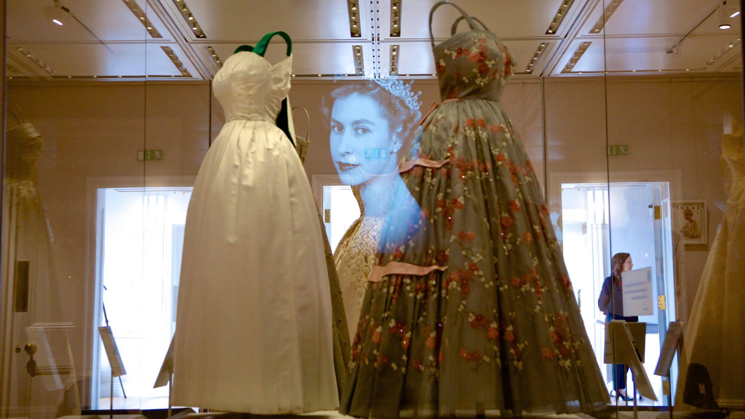 Princess Diana exhibit at Kensington Palace in London representing historic women