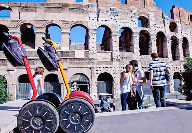 Segway tour of the Colosseum in Rome