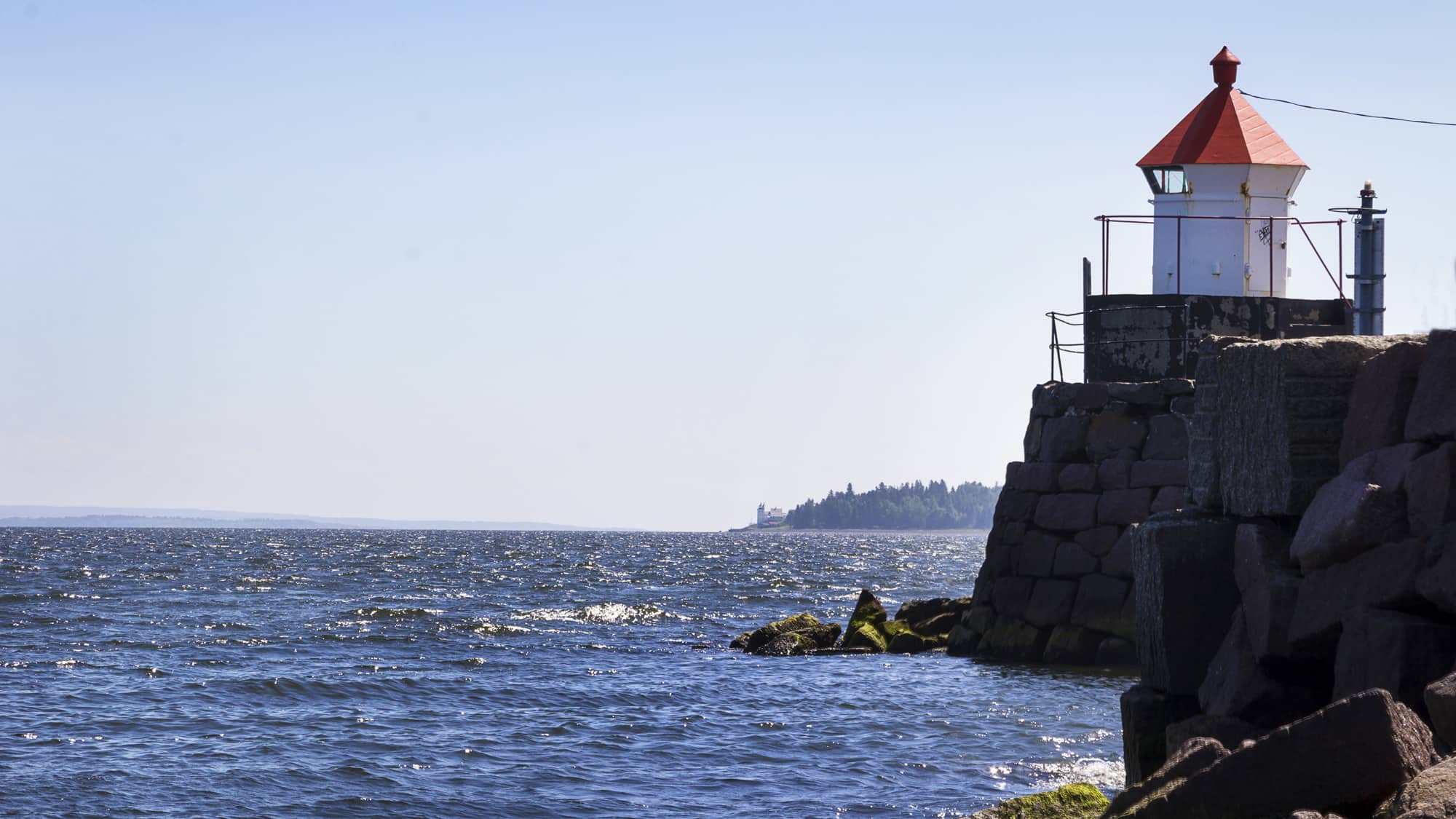 Lighthouse near Oslo in Horten, Norway