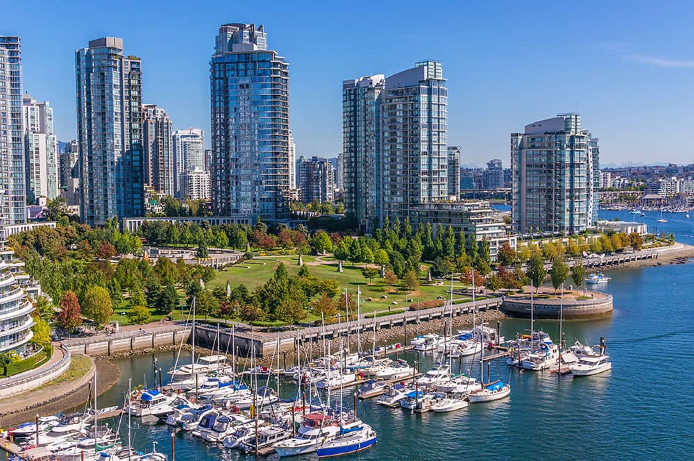 Beautiful city of Vancouver