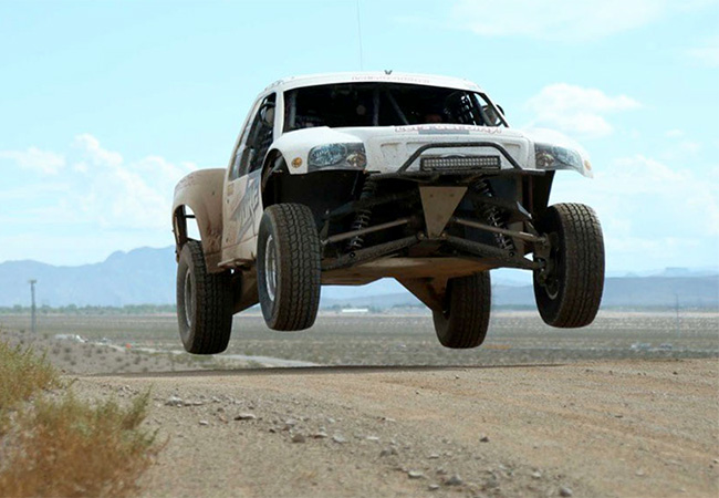 Close view of the Desert Off Road Experience in Las Vegas